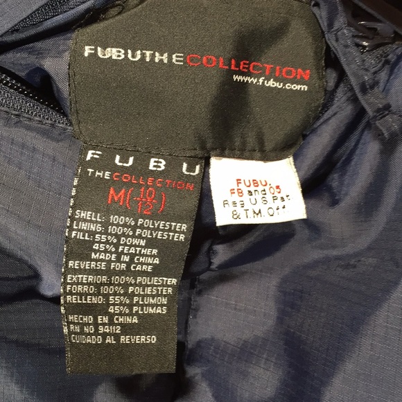 Vintage FUBU 05 reversible down coat - Picture 4 of 7